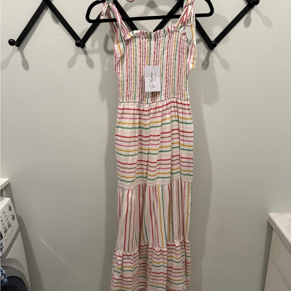 Polagram Multicolor Striped Dress (new with tags)